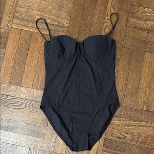 Tory Burch Black One-Piece Swimsuit